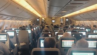 in flight entertainment screens you can use bluetooth headphones and earbuds